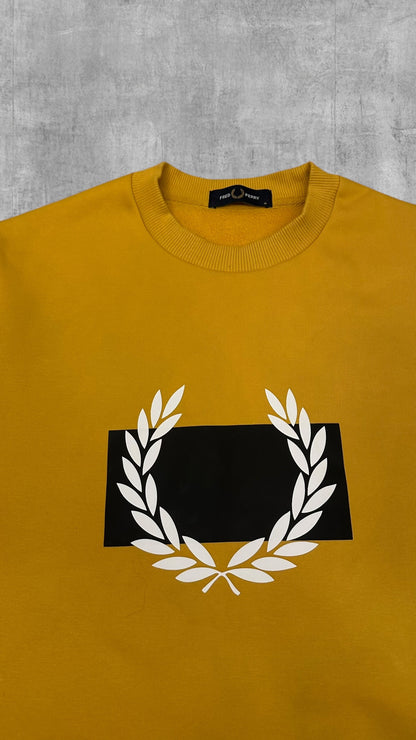 Fred Perry Sweatshirt Ocker M