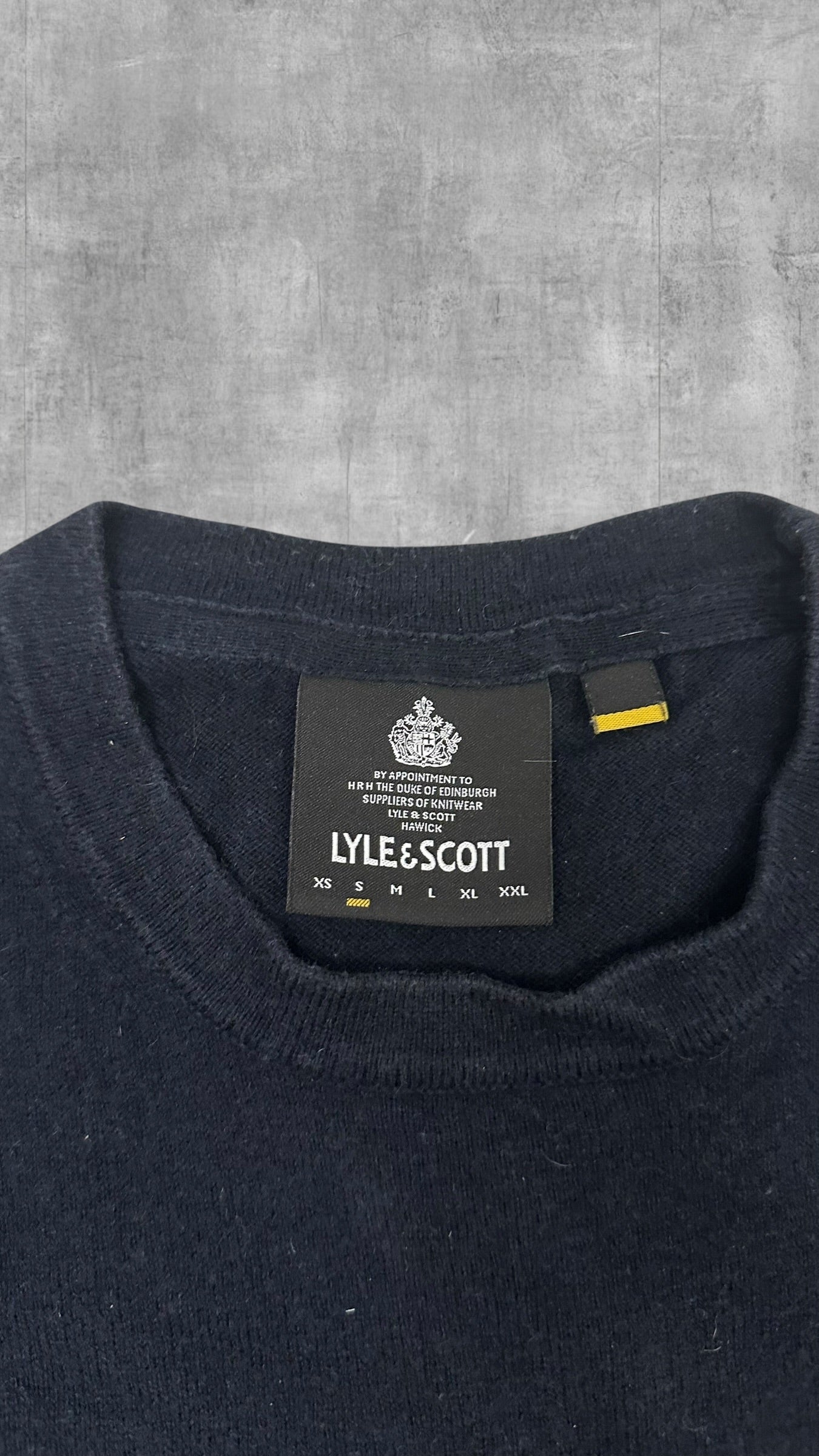 Lyle & Scott Sweatshirt Schwarz S