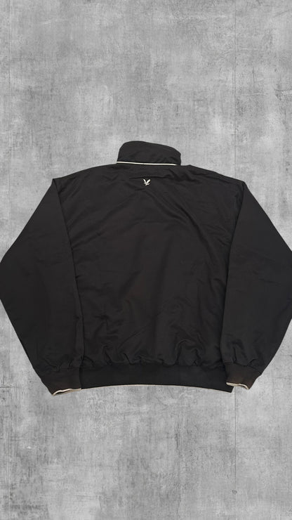 Lyle & Scott Vintage Half Zip Windbreaker Schwarz S-M