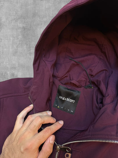 Lyle & Scott Giacca softshell Giacca impermeabile Bordeaux S