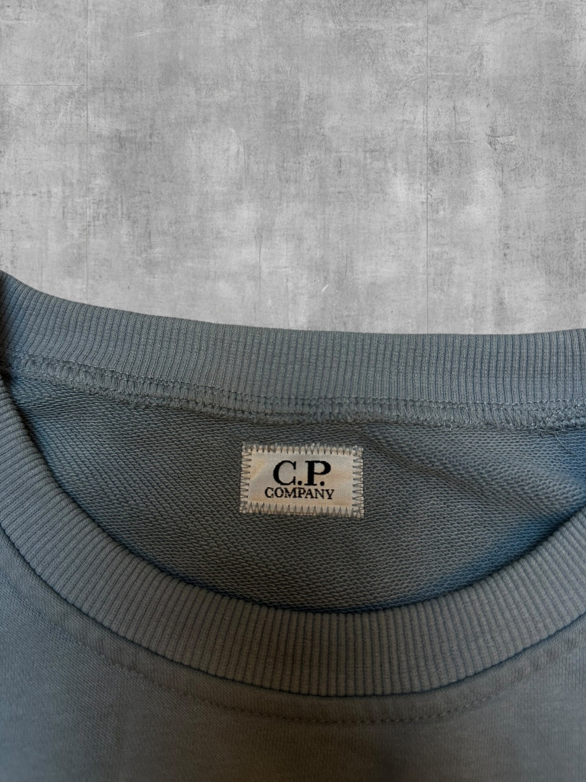 C.P. Company Sweatshirt Türkis Grau L