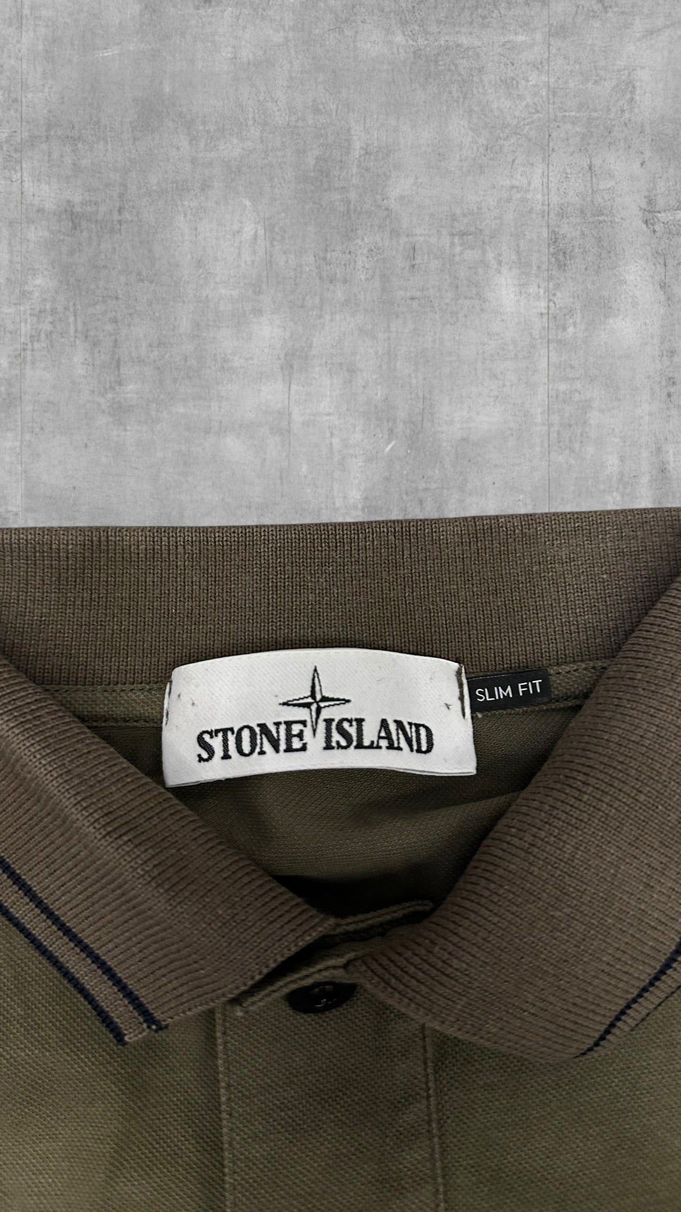 Stone Island Polo Shirt Khaki M