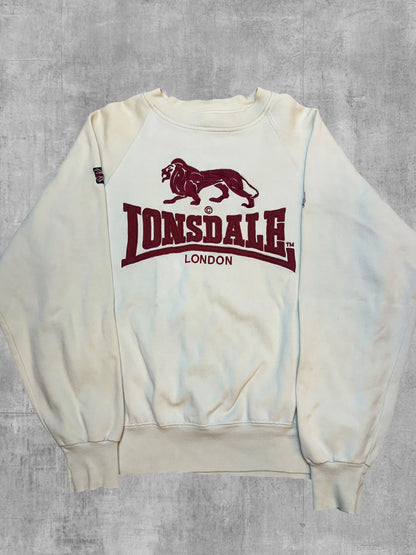 Lonsdale London Sweatshirt Weiß Damen L