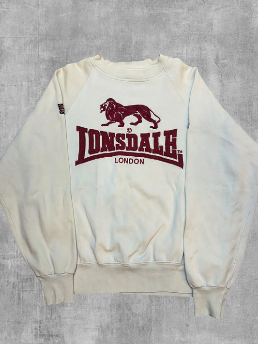 Lonsdale London Sweatshirt Weiß Damen L