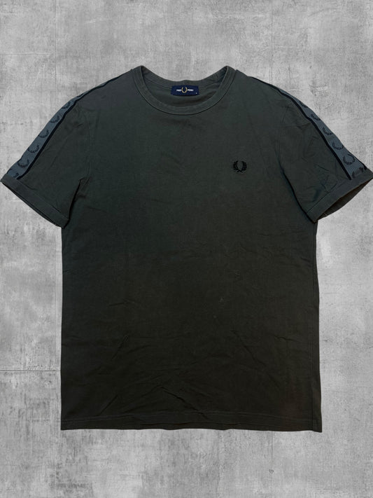 Fred Perry T-shirt Taped Khaki M