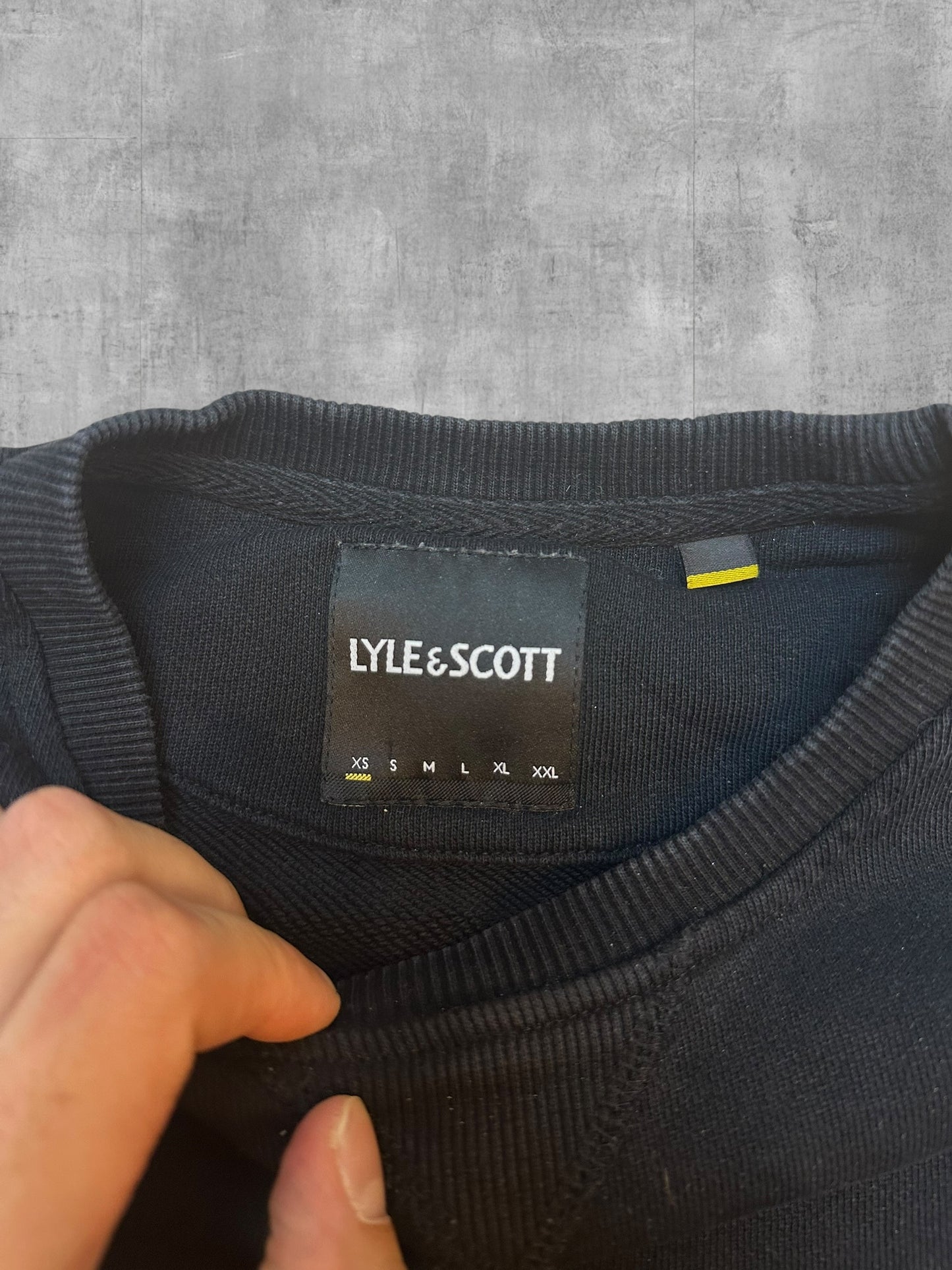 Lyle & Scott Sweatshirt Schwarz XS