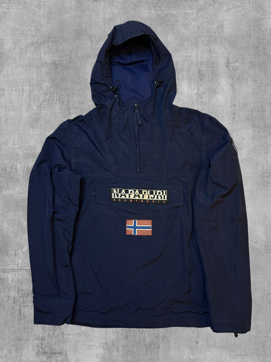 Napapijri Windbreaker Regenjacke Navy Blau S