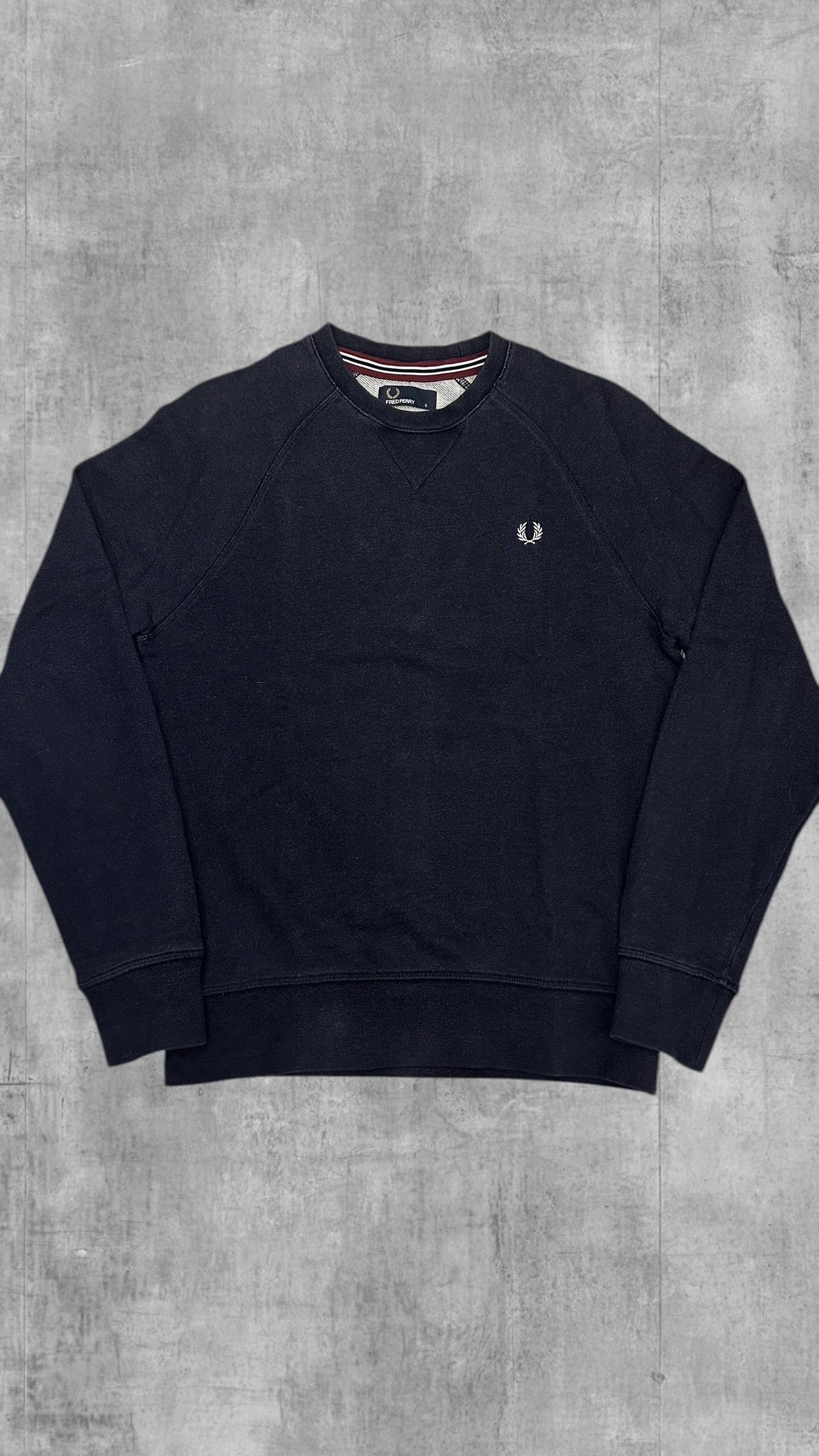 Fred Perry Sweatshirt Navy Blau S