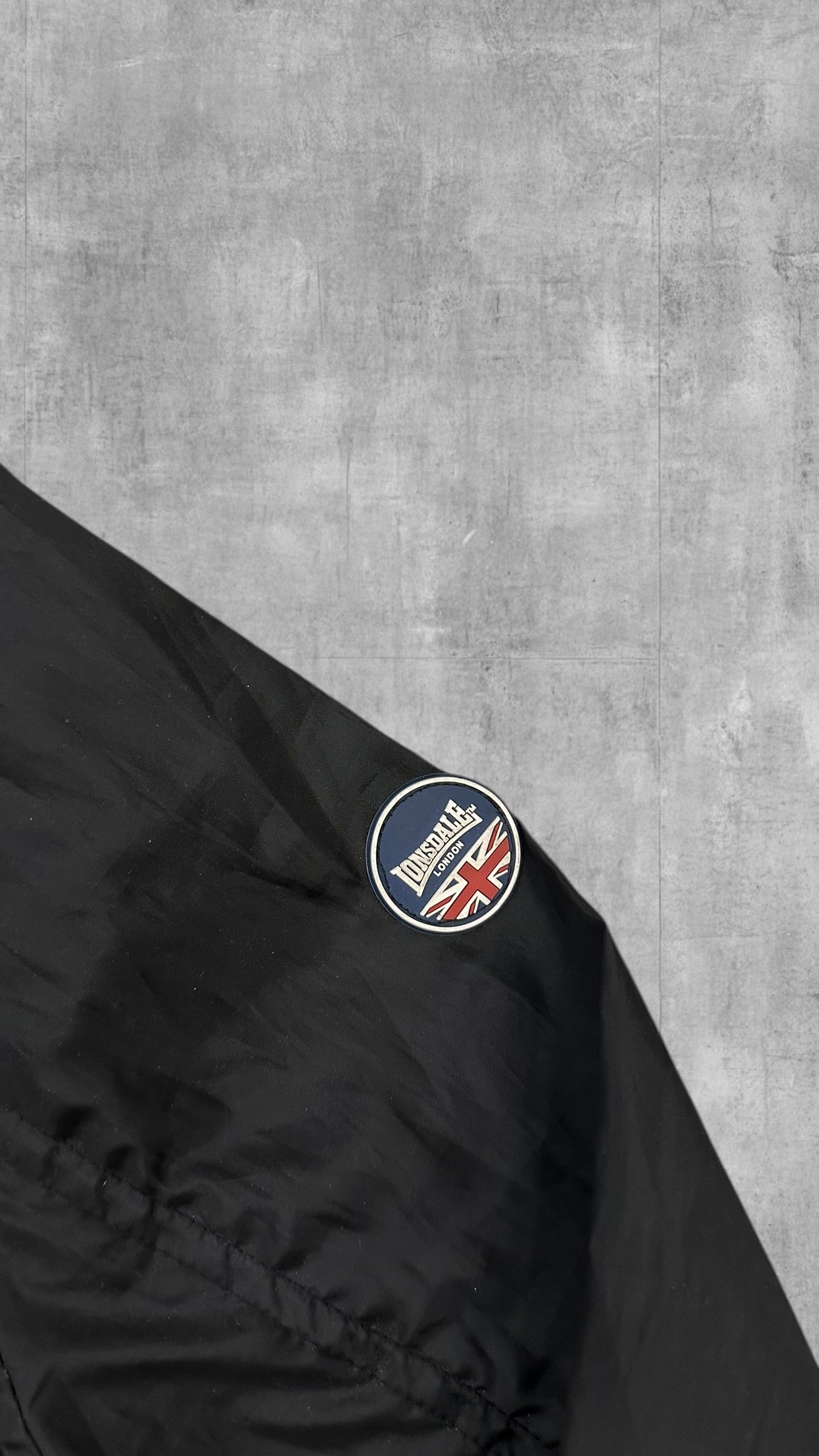 Lonsdale London Windbreaker Schwarz M