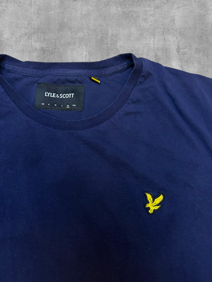 Lyle & Scott Camiseta Azul Marino XL