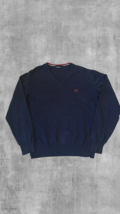 Fred Perry Sweatshirt Navy Blau L