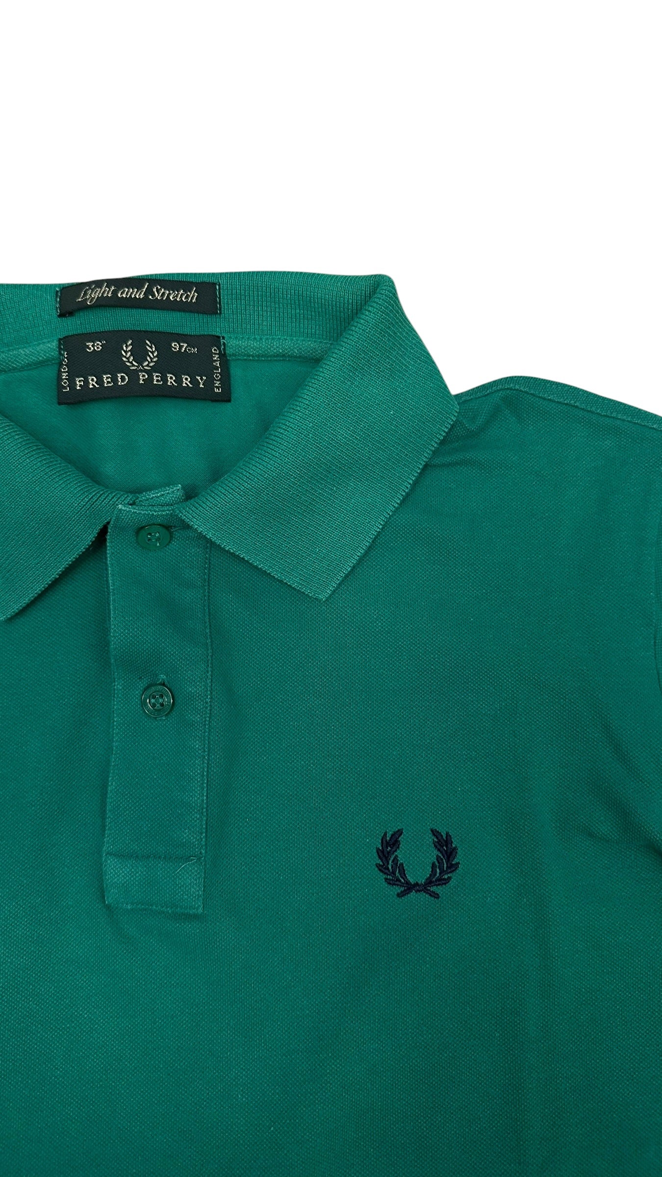 Fred Perry Polo Shirt Grün S