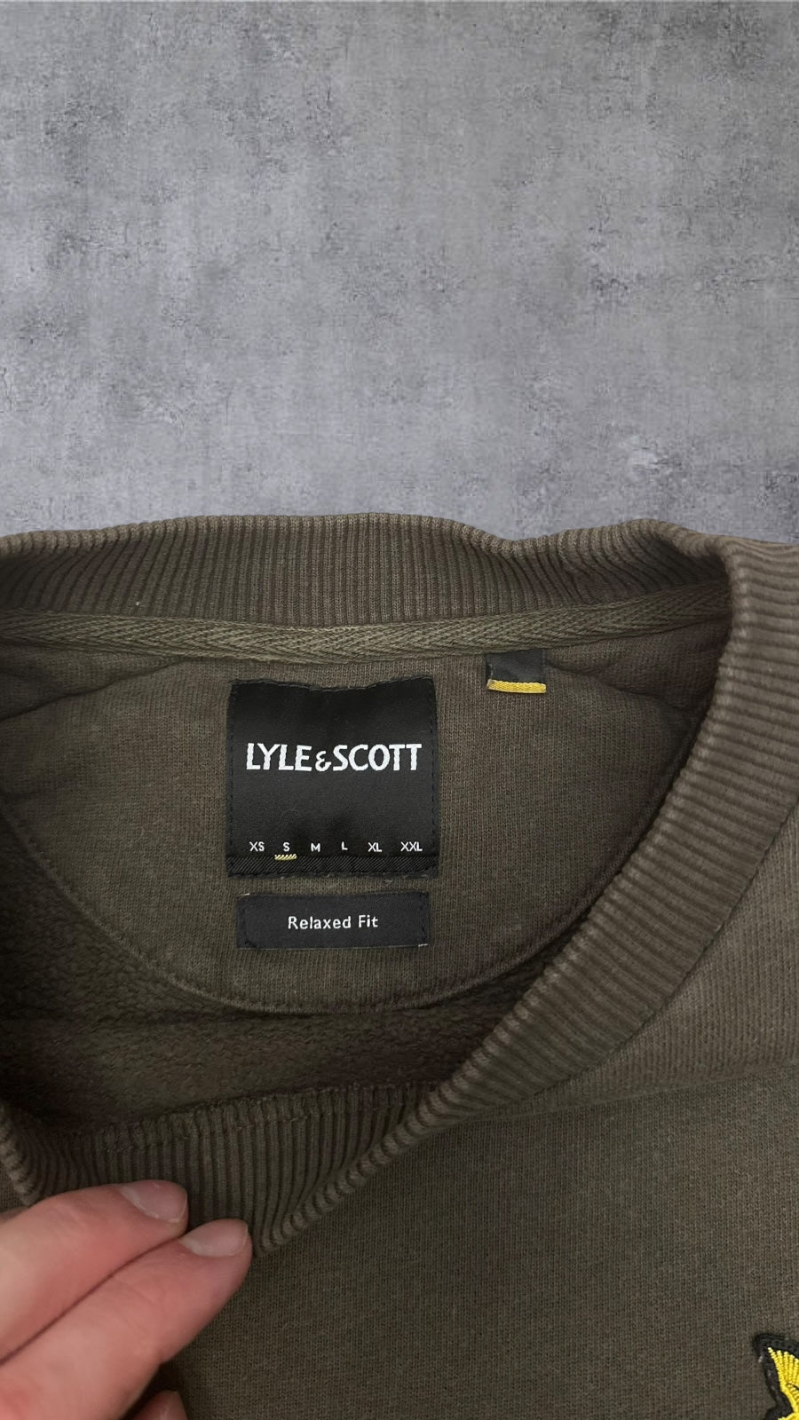 Lyle & Scott Sweatshirt Khaki S