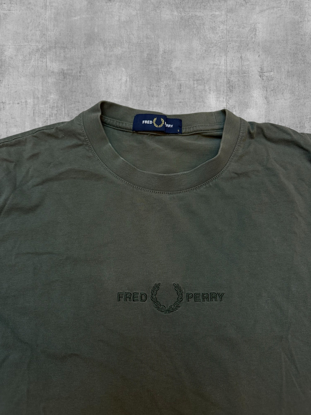 Fred Perry Camiseta Verde Oliva S