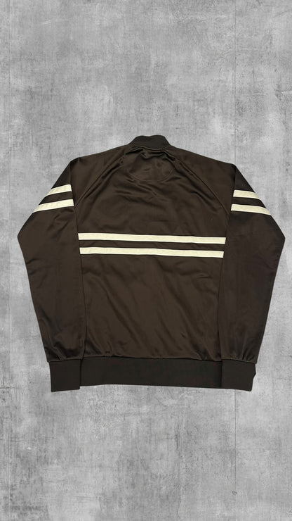 Unfair Athletics Trainingsjacke Braun Creme Weiß S