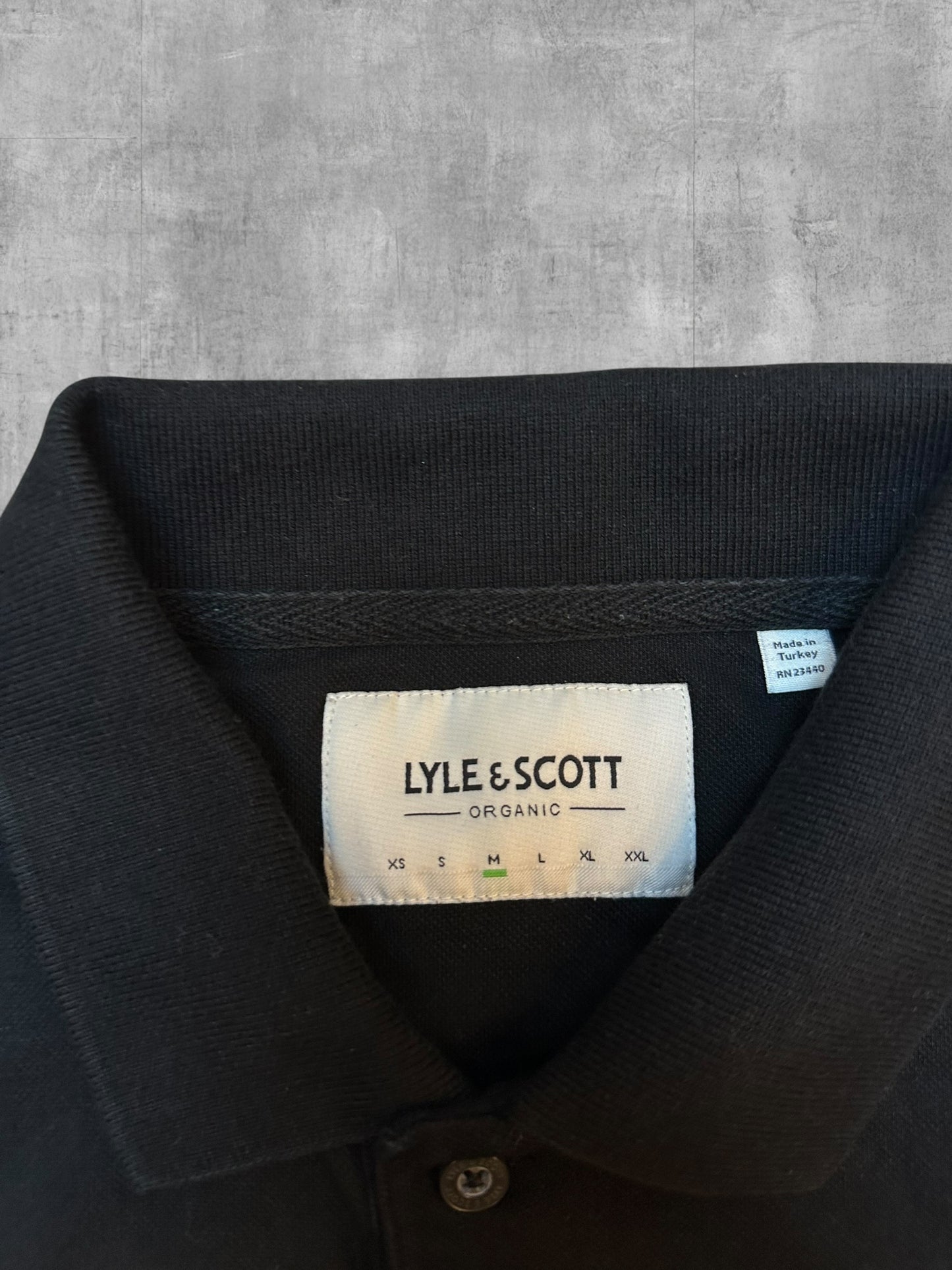 Lyle & Scott Polo Shirt Schwarz M