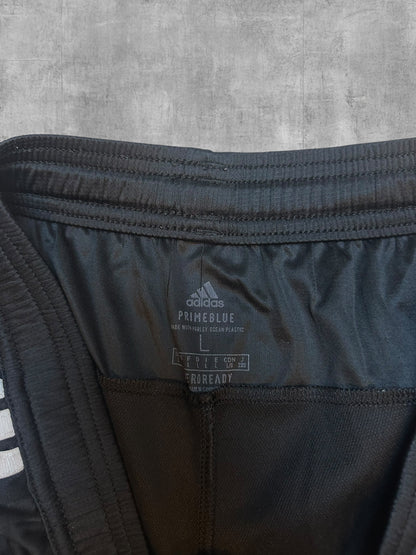 Adidas Shorts Schwarz Weiß L