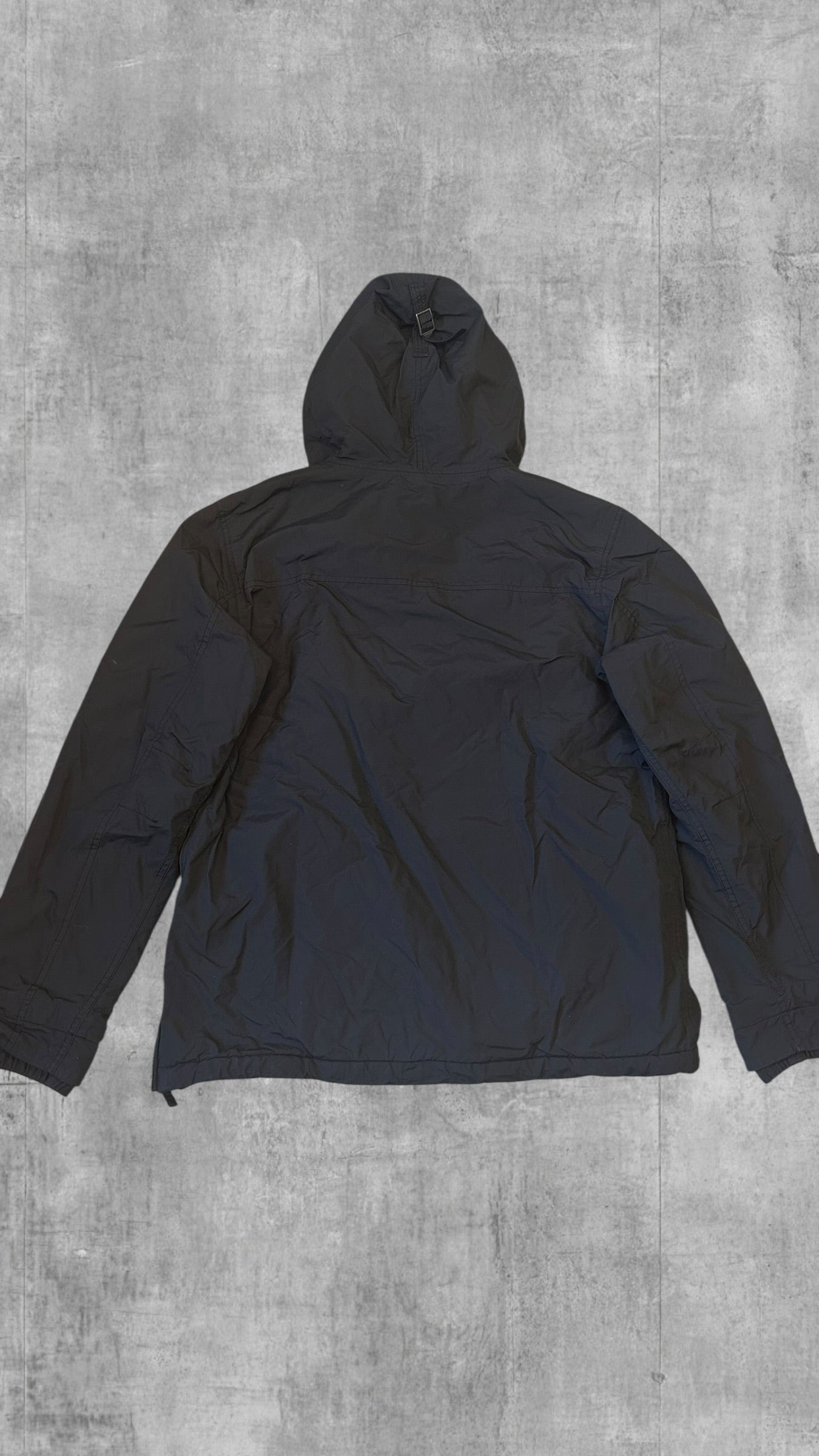 Napapijri Winterjacke Windbreaker Gefüttert Navy Blau/Schwarz XL