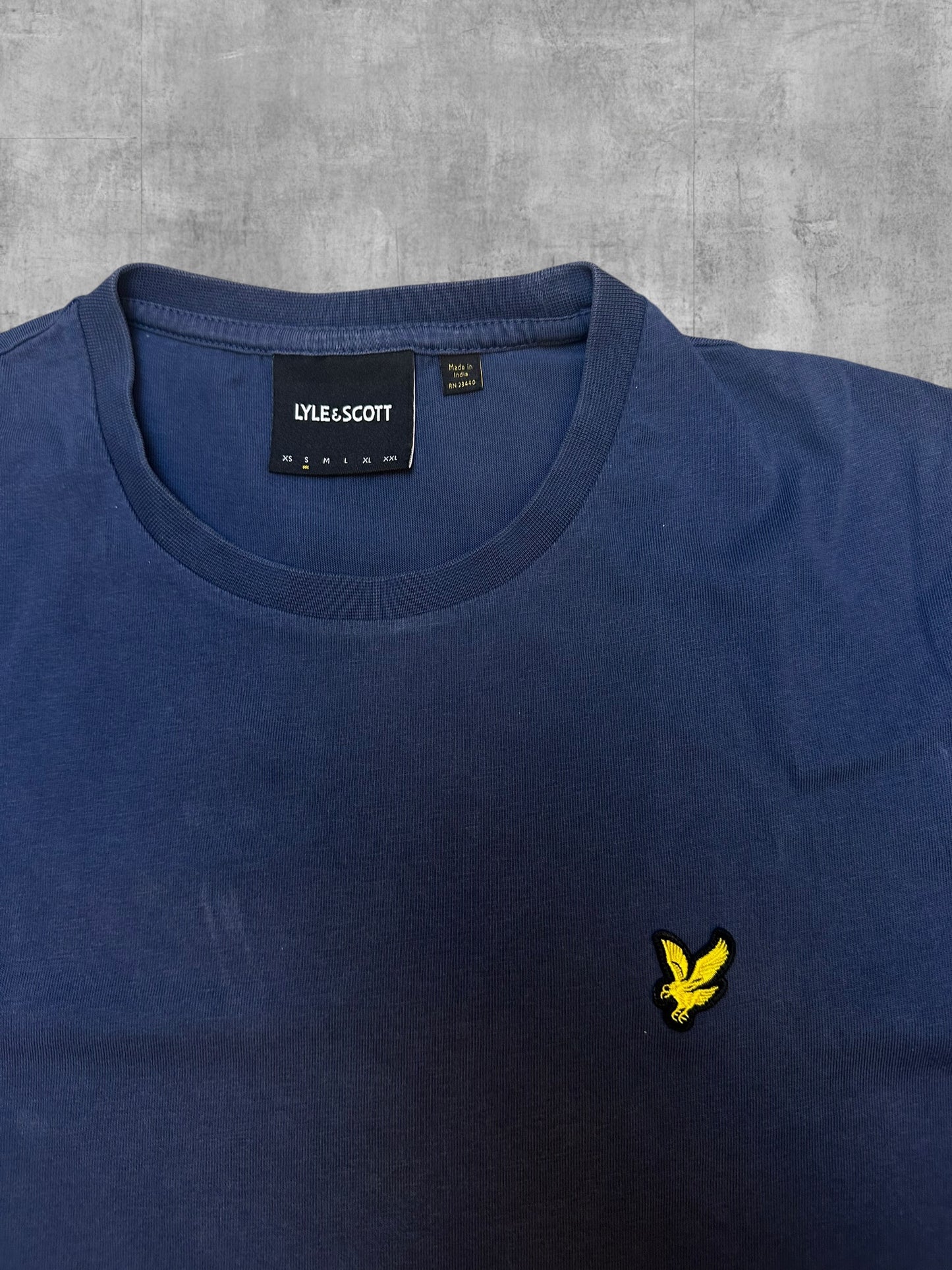 Lyle & Scott T-shirt Navy Blau S