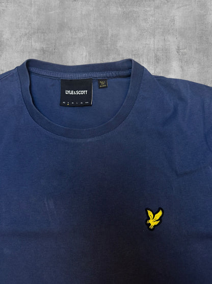 Lyle & Scott T-shirt Navy Blau S
