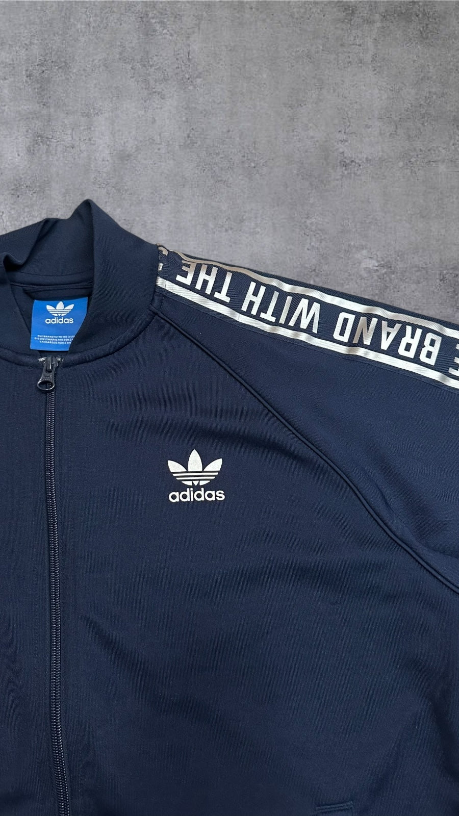 Adidas Trainingsjacke Navy Blau M