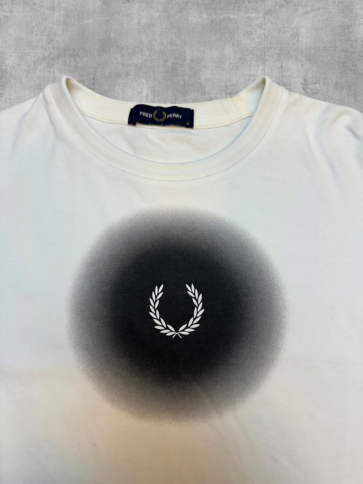 Fred Perry Special T-Shirt Weiß Schwarz M