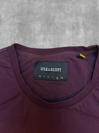 Lyle & Scott T-shirt Bordeaux XL