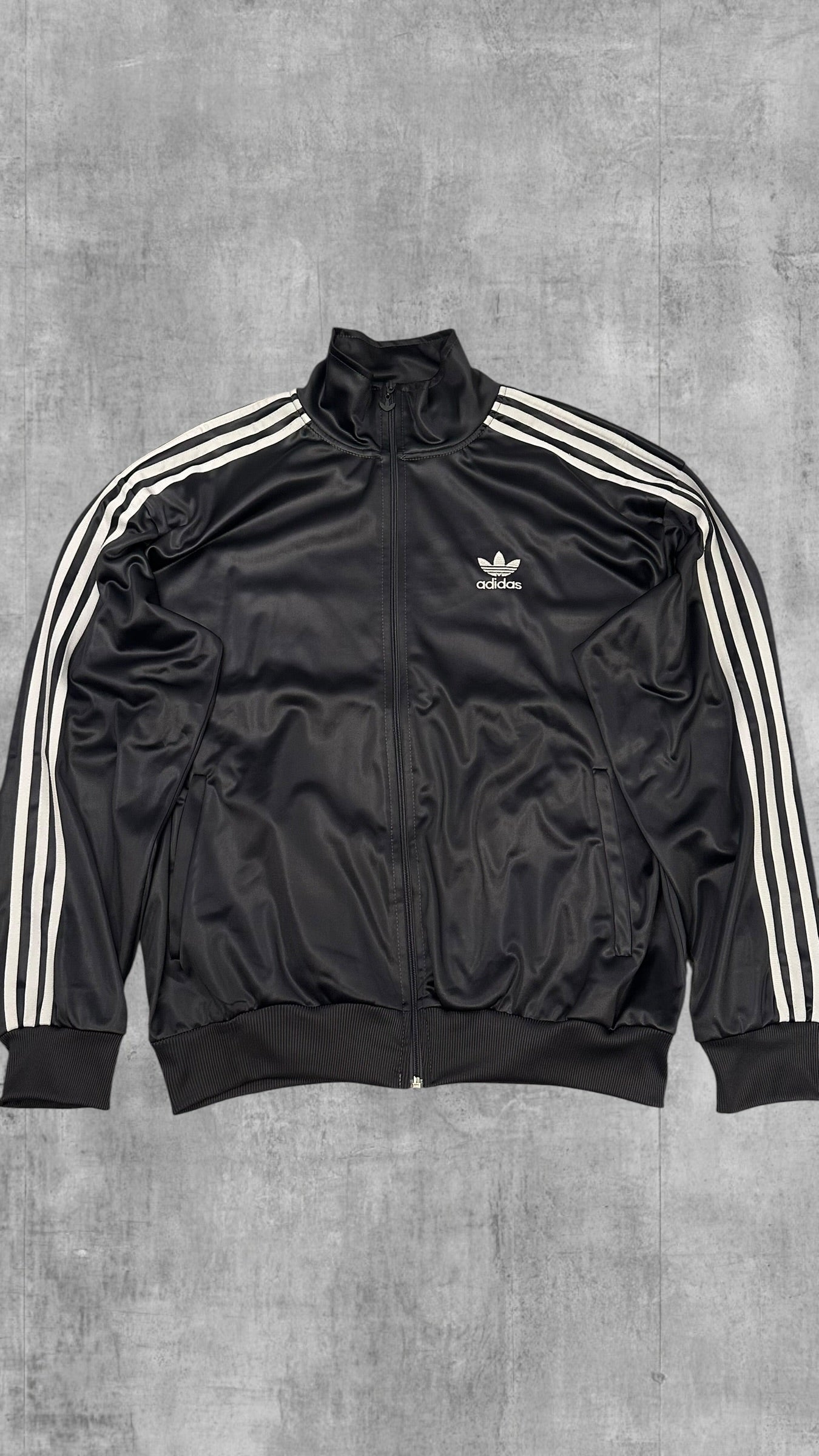 Adidas Firebird Trainingsjacke Backprint Dunkelgrau XXL