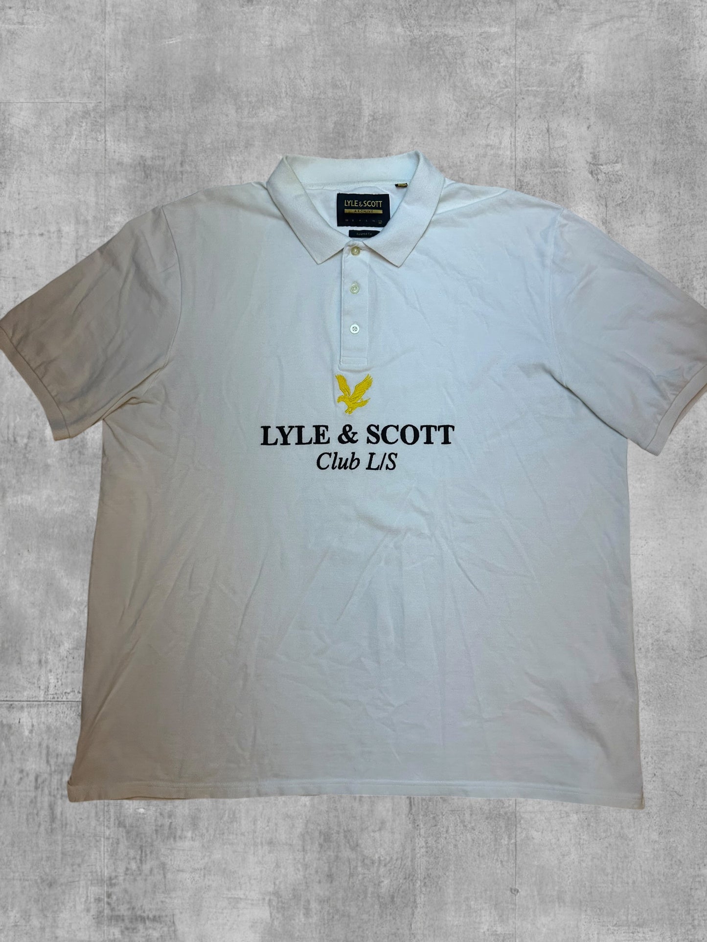 Lyle & Scott Polo Shirt Weiß XXL