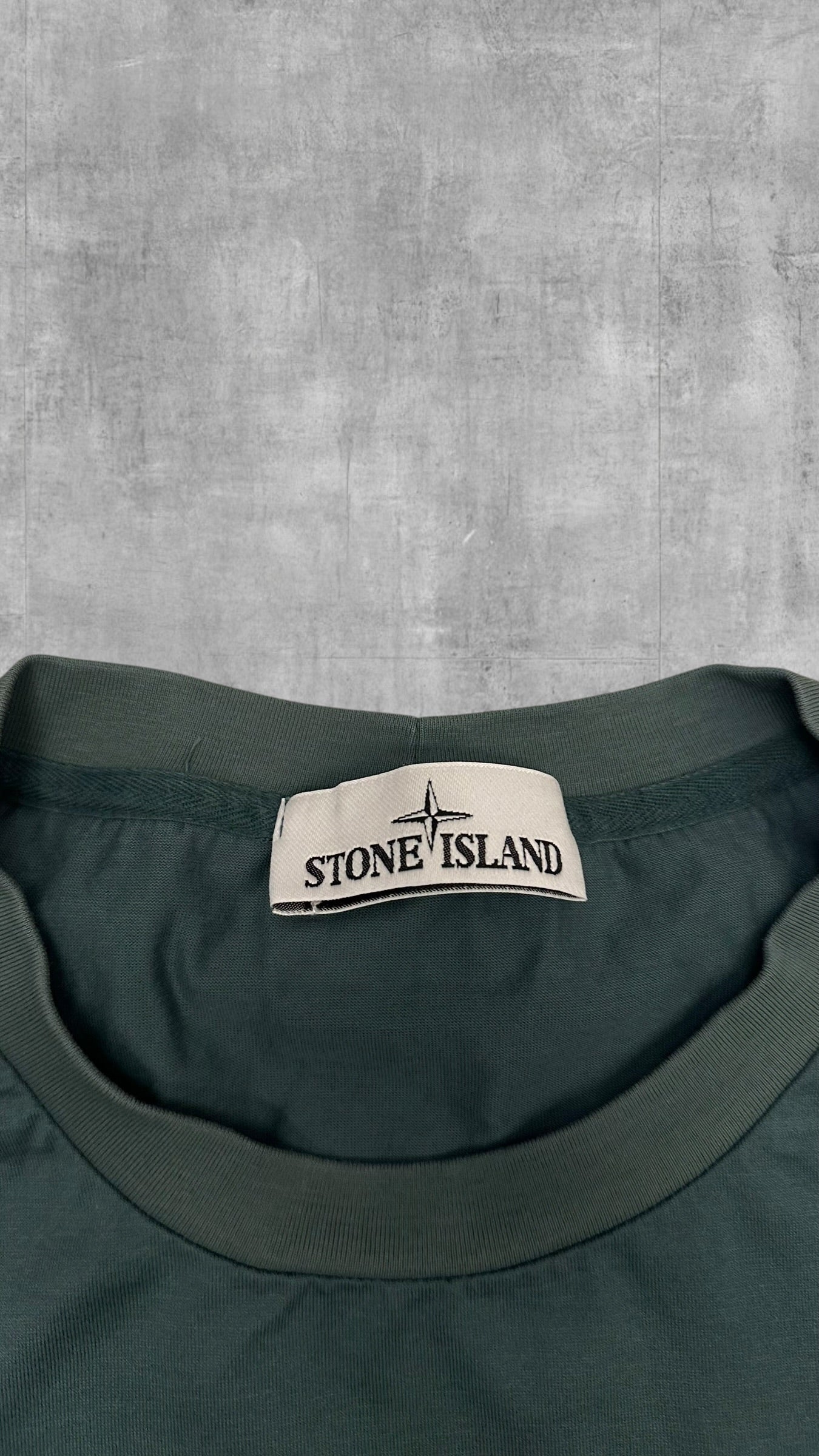 Stone Island T-Shirt Dunkelgrün XXL