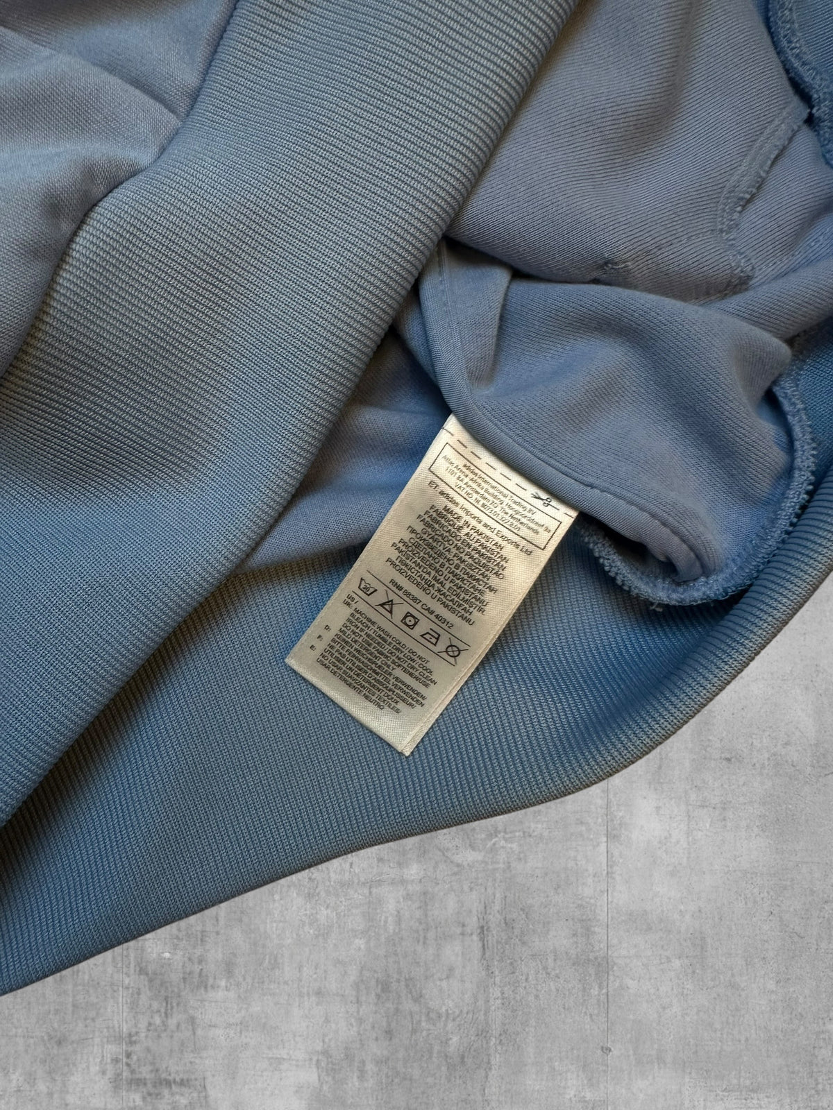 Adidas Firebird Trainingsjacke Babyblau Weiß L