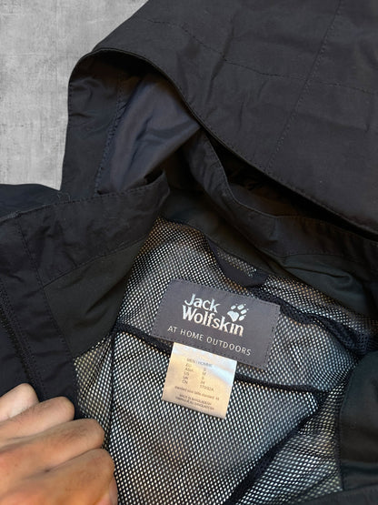 Jack Wolfskin Regenjacke Funktionsjacke Schwarz S