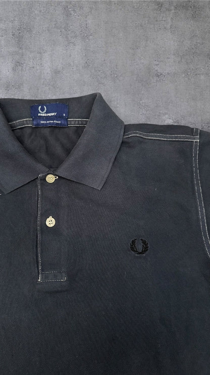 Fred Perry Polo Shirt Grau S