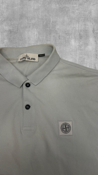 Stone Island Polo Shirt Türkis L