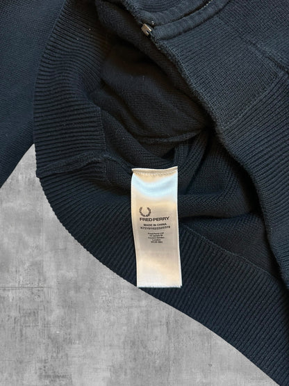 Fred Perry Strickjacke Navy Blau M