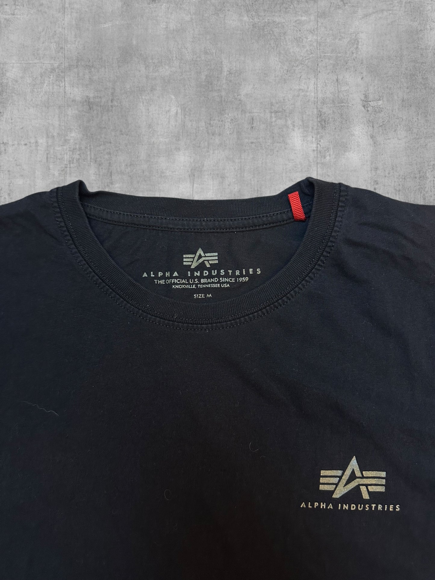 Alpha Industries T-Shirt Schwarz M