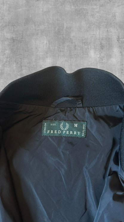 Fred Perry Windbreaker Regenjacke Schwarz M