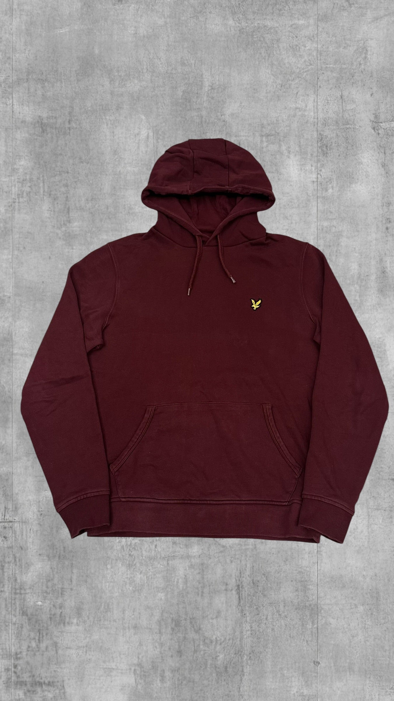 Lyle & Scott Pullover Hoodie Weinrot S