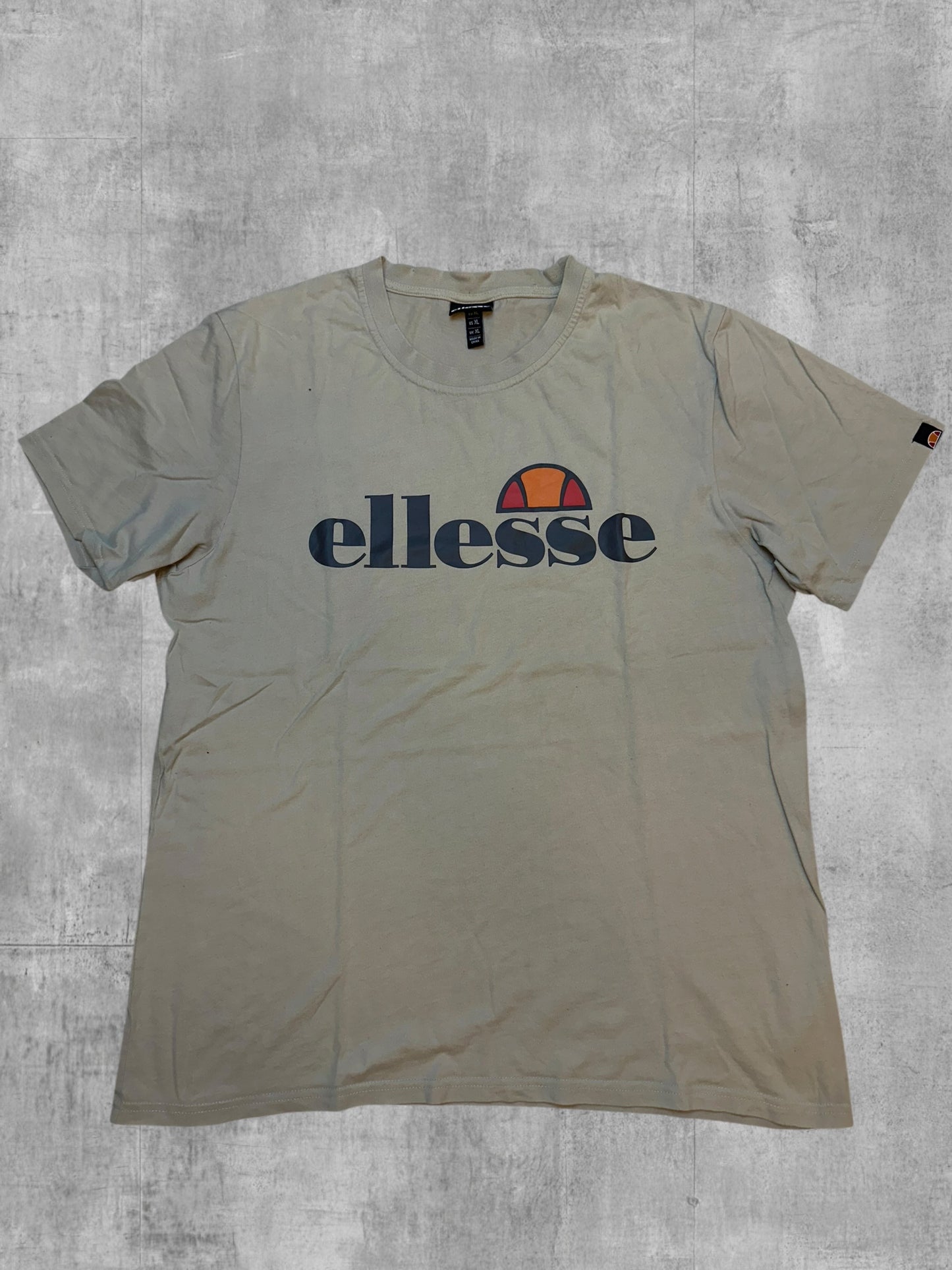 Ellesse T-shirt Beige XL