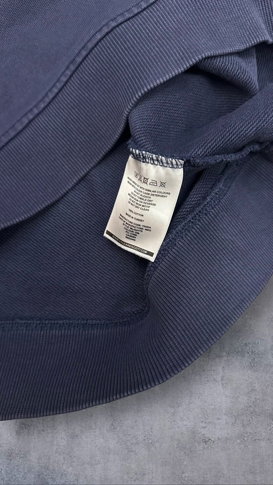 Lyle & Scott Sweatshirt Navy Blau M
