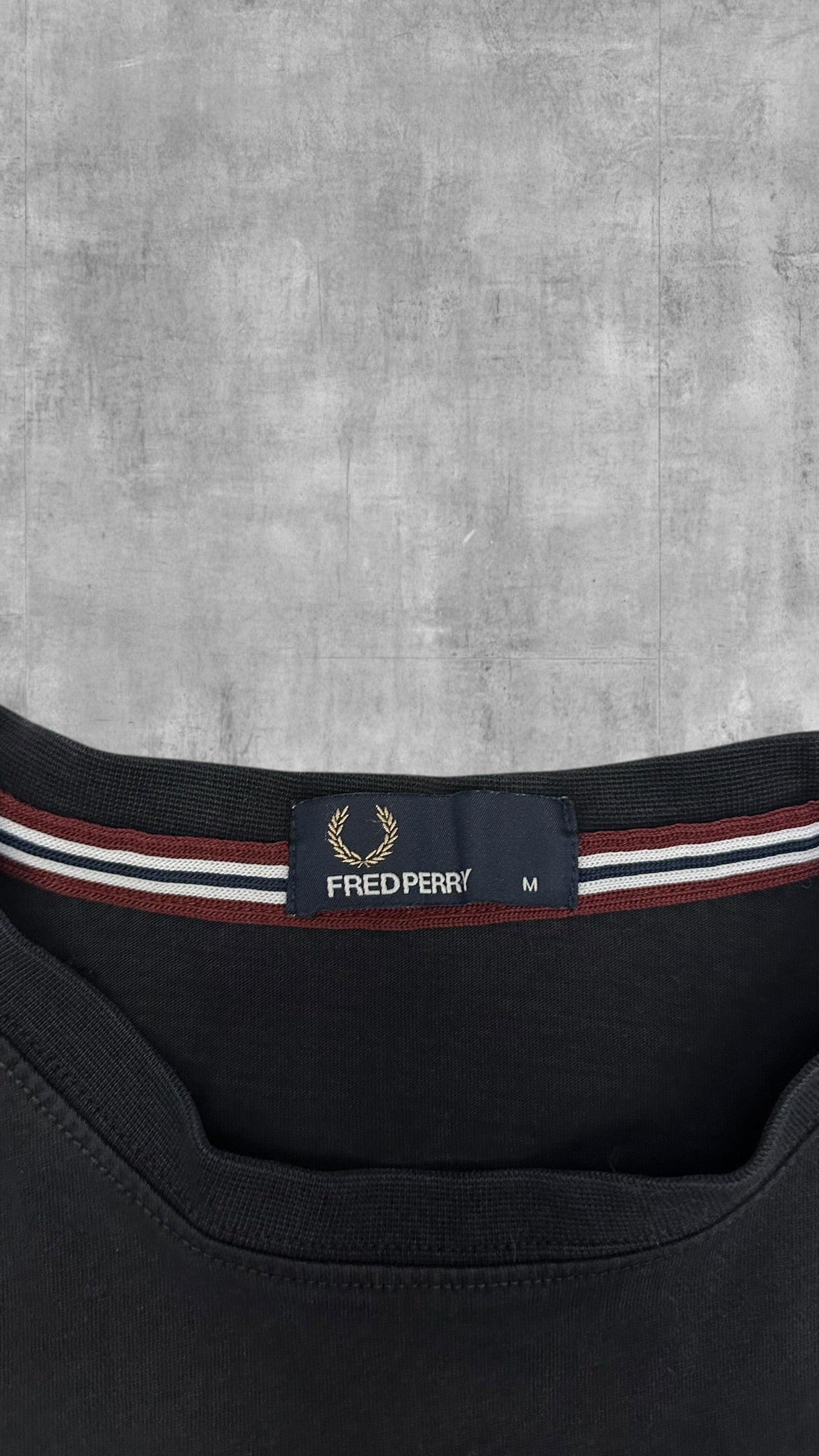 Fred Perry T-shirt Schwarz M