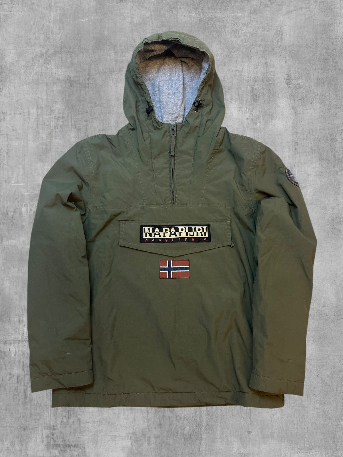 Napapijri Jacke Windbreaker Gefüttert Khaki L