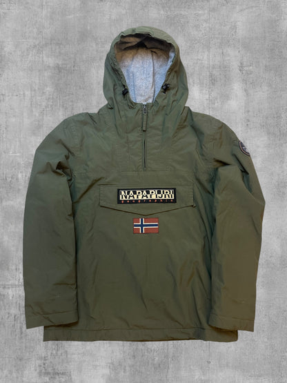Napapijri Jacke Windbreaker Gefüttert Khaki L