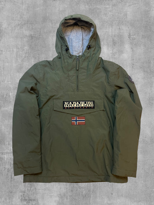 Napapijri Giacca Windbreaker Imbottito Khaki L