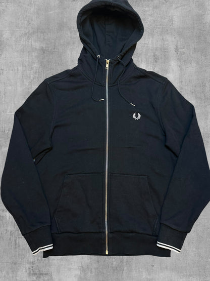Fred Perry Sweatjacke Schwarz M