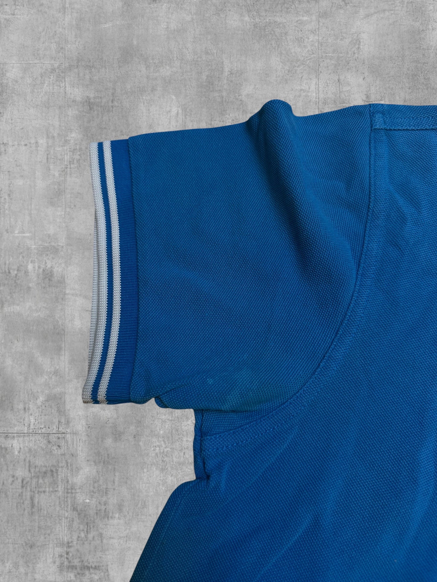 Fred Perry Polo Shirt Babyblau Weiß XS
