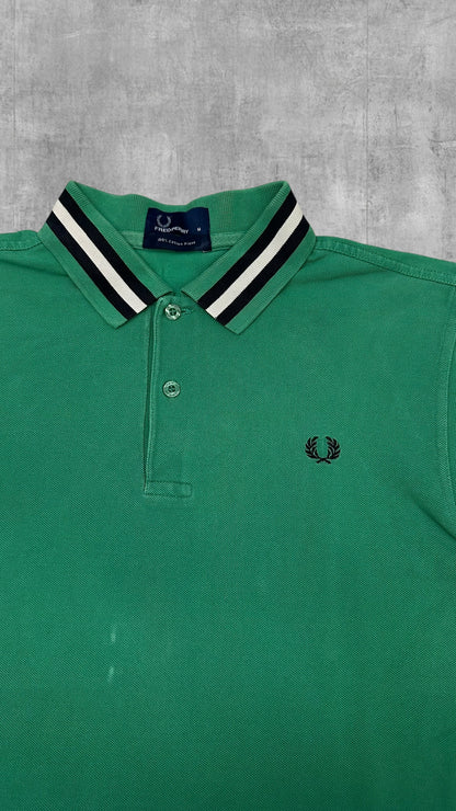 Fred Perry Polo Shirt Grün M