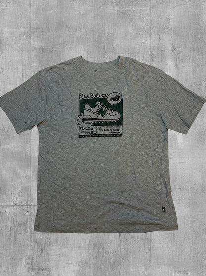 New Balance Vintage T-Shirt Grau M
