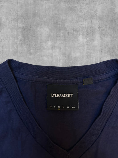 Lyle & Scott T-shirt Navy Blau M