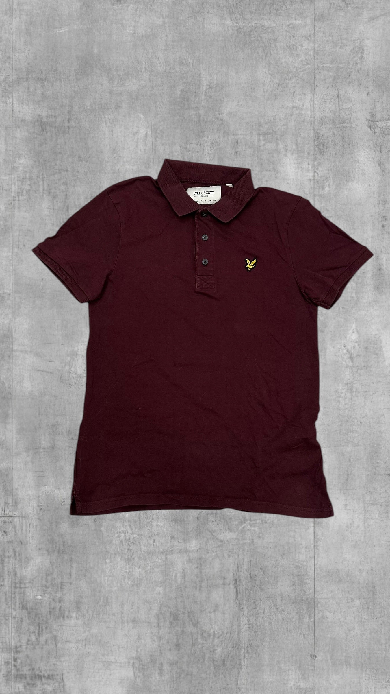 Lyle & Scott Polo Shirt Weinrot S